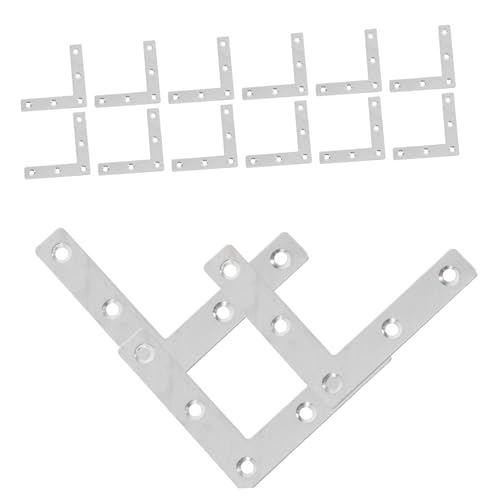 Angoily 15 Stück Förmige Metall Eckwinkel Teiliges Stabile Möbelanker für Tische und Schränke Installieren Platzsparend und Langlebig Geeignet für DIY Projekte und Kleine Räume Angoily 15 Stück Förmige Metall Eckwinkel Teiliges Stabile Möbelanker für Tische und Schränke Installieren Platzsparend und Langlebig Geeignet für DIY Projekte und Kleine Räume von Angoily
