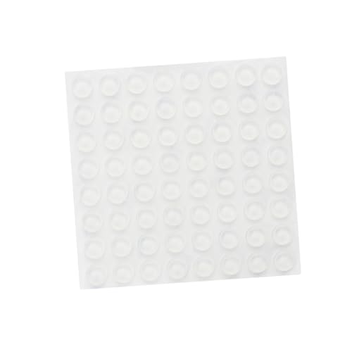 Angoily 192 Stück Teiliges Transparente Selbstklebende Türstopper aus Gummi Schützende Wandpuffer für Möbel Lautsprecher und Schränke Geräuschdämpfend und Stoßabsorbierend von Angoily