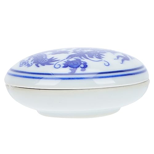 Angoily Chinesisches Stempelkissen Rote Tintenpaste Keramik-box Für Siegelschneide Kalligraphie Werkzeug Mit Pad Box Für Üben Und Karten Angoily Chinesisches Stempelkissen Rote Tintenpaste Keramik-box Für Siegelschneide Kalligraphie Werkzeug Mit Pad Box Für Üben Und Karten von Angoily