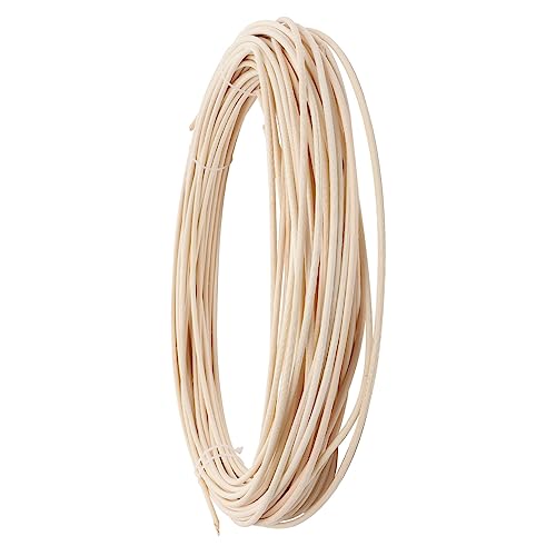 Angoily 1rolle Rattan Handwerksmaterial Für DIY Projekte Natürliche Rattan Für Möbelreparatur Und Kreative Bastelarbeiten Für Lampenschirme Und Stühle von Angoily