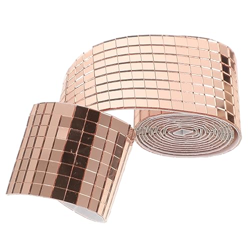 Angoily 1Rolle Selbstklebende Mini Spiegel Mosaikfliesen Kreative DIY Wandaufkleber für Zuhause Ktv und Mehr Wasserdichtes Glasmaterial Vielseitige Dekoration Angoily 1Rolle Selbstklebende Mini Spiegel Mosaikfliesen Kreative DIY Wandaufkleber für Zuhause Ktv und Mehr Wasserdichtes Glasmaterial Vielseitige Dekoration von Angoily