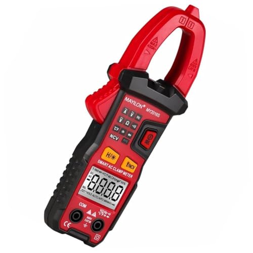 Angoily 1Satz Digitales Multimeter mit Klammerfunktion Multifunktionsameter für Spannung Strom und Kontinuität Tragbar mit Überlastungsschutz und Niedriger Eingangsimpedanz Angoily 1Satz Digitales Multimeter mit Klammerfunktion Multifunktionsameter für Spannung Strom und Kontinuität Tragbar mit Überlastungsschutz und Niedriger Eingangsimpedanz von Angoily