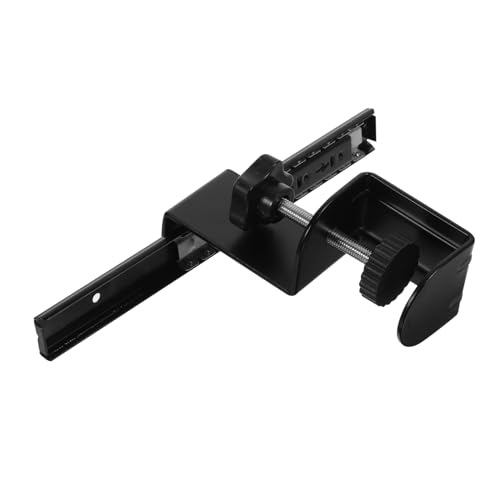Angoily 1Satz Tastatur Stützständer Mit Verstellbarer Gleitschiene Ergonomische Desktop Erweiterungshalterung Kompatibel Mit Verschiedenen Schreibtischgrößen Einfache Installation von Angoily