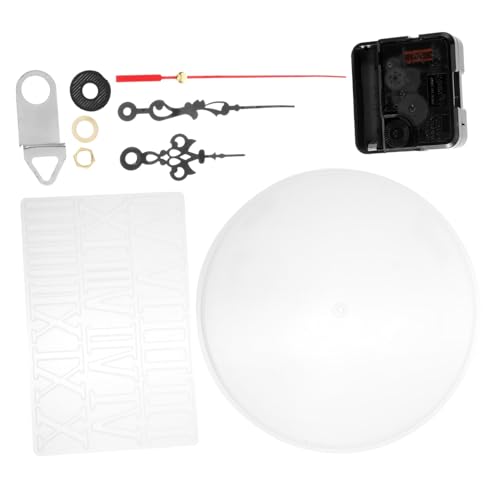 Angoily 1Satz Uhrenform Silikongussform für DIY Uhrenherstellung Wiederverwendbar Antihaftbeschichtet Uhrwerk für Wanduhren Kleine Runde Formen mit Römischen Ziffern Angoily 1Satz Uhrenform Silikongussform für DIY Uhrenherstellung Wiederverwendbar Antihaftbeschichtet Uhrwerk für Wanduhren Kleine Runde Formen mit Römischen Ziffern von Angoily