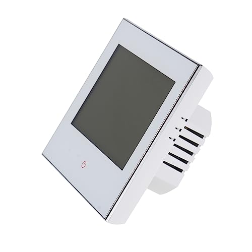 Angoily 1Stück Digitaler Thermostat für Gaskesselheizsystem Programmierbar Touchscreen Kabelloses Heizgerät Präzise Temperaturregelung Innerhalb von Weiß Angoily 1Stück Digitaler Thermostat für Gaskesselheizsystem Programmierbar Touchscreen Kabelloses Heizgerät Präzise Temperaturregelung Innerhalb von Weiß von Angoily