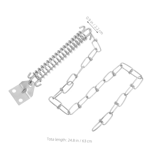 Angoily 1Stücke Diebstahlsicheres Türkettenschloss Winddichtes Design Einfache Installation für Hotels und Wohnhäuser Robustes Kettendesign für Zusätzlichen Schutz und Luftzirkulation Angoily 1Stücke Diebstahlsicheres Türkettenschloss Winddichtes Design Einfache Installation für Hotels und Wohnhäuser Robustes Kettendesign für Zusätzlichen Schutz und Luftzirkulation von Angoily