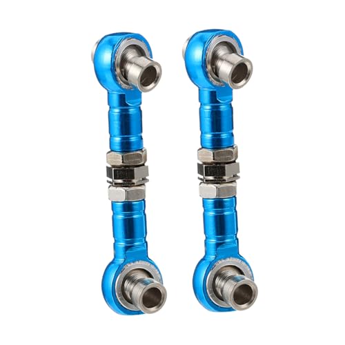 Angoily 2 STÜCK Teiliges Verstellbares Servo lenkgestänge Lenkstange für Rc car Ersatzteil Leichte Polierte Metallverbindung Langlebig Kompatibel mit Rc truck Modellen Angoily 2 STÜCK Teiliges Verstellbares Servo lenkgestänge Lenkstange für Rc car Ersatzteil Leichte Polierte Metallverbindung Langlebig Kompatibel mit Rc truck Modellen von Angoily