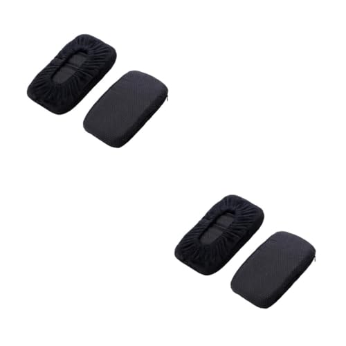 Angoily 2 Sätze Armlehnenpolster Aus Memory Schaum Für Bürostuhl Ergonomische Unterstützung Für Ellbogen Schwarz rutschfest Für Büro Und Zuhause 2 Stücke * 2 Angoily 2 Sätze Armlehnenpolster Aus Memory Schaum Für Bürostuhl Ergonomische Unterstützung Für Ellbogen Schwarz rutschfest Für Büro Und Zuhause 2 Stücke * 2 von Angoily
