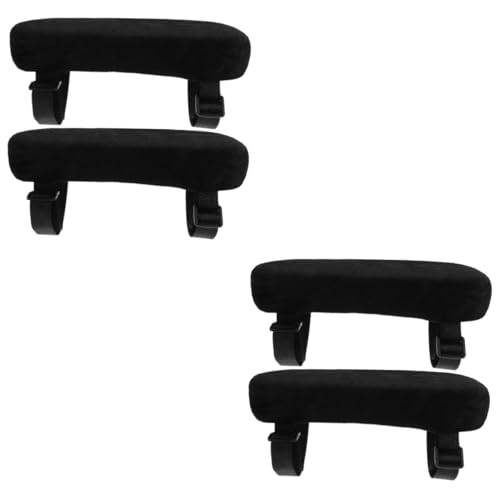 Angoily 2 Sätze Armlehnenpolster Für Bürostuhl Ergonomische Armlehnenbezüge Aus Atmungsaktiv Und Bequem Für Büro Gaming Stuhl Und Für Optimalen Komfort Und Unterstützung 2 Stück * 2 von Angoily