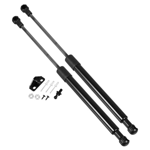 Angoily 2 Sätze Hydraulische Gasdruckdämpfer Hochfest Türstützen für Motorhaube Kofferraum Kleine Scheunentür Robust und Langlebig von Angoily