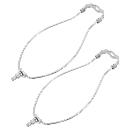 Angoily 2 Sätze Lampenschirm halterung Verstellbare Harfenhalter für Steh Tischlampen Langlebige Metallhalterung mit Glanz finish Vielseitig Einsetzbar für Wohn Arbeitszimmerbeleuchtung Angoily 2 Sätze Lampenschirm halterung Verstellbare Harfenhalter für Steh Tischlampen Langlebige Metallhalterung mit Glanz finish Vielseitig Einsetzbar für Wohn Arbeitszimmerbeleuchtung von Angoily