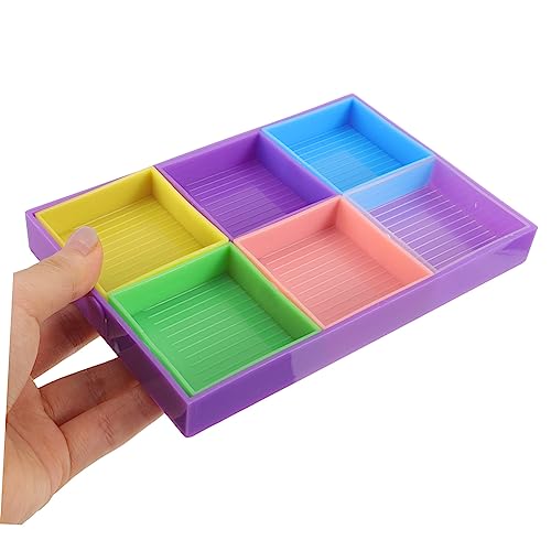 Angoily 2 Sätze Multifunktionales Diamant Sortier Tablett Robustem Perlen Organizer Set für DIY Nagelkunst und Handydekoration Leicht zu Ordnen und Zeitsparend von Angoily