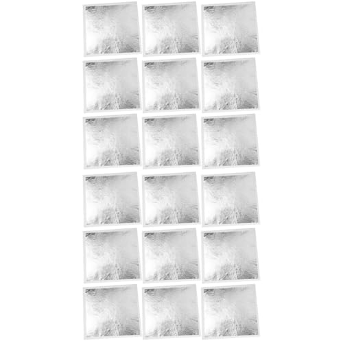 Angoily 2 Sätze Silberne Folienblätter Für DIY Dekoration Imitationskunstwerk Werkzeug Für Kreative Bastelprojekte Geeignet Für Kunsthandwerk Und Inneneinrichtung 200 Stück * 2 Angoily 2 Sätze Silberne Folienblätter Für DIY Dekoration Imitationskunstwerk Werkzeug Für Kreative Bastelprojekte Geeignet Für Kunsthandwerk Und Inneneinrichtung 200 Stück * 2 von Angoily