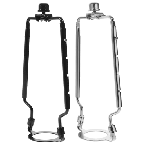 Angoily 2 Sätze Teiliges Lampenschirm harfen Metall Verstellbar für Lampenschirme Rostfreie Lampenhalterung für Tisch Steh Schreibtischlampen Langlebiges Beleuchtungszubehör von Angoily