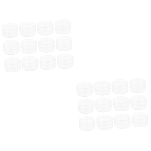 Angoily 2 Sätze Teiliges Runde Transparente Kunststoffbehälter mit Deckel Aufbewahrungsbox für Reisen Kosmetik Batterien und Münzen für Täglichen Gebrauch Angoily 2 Sätze Teiliges Runde Transparente Kunststoffbehälter mit Deckel Aufbewahrungsbox für Reisen Kosmetik Batterien und Münzen für Täglichen Gebrauch von Angoily