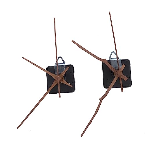Angoily 2 Sätze Uhrwerk Aus Quarz Welle Flip-Uhr Uhr-kit Mit Zahlen Glockenspiel Mechanismus Mechanismen Bausatz Uhren Heimwerken Ticken Retro Große Digitale Wanduhr Plastik von Angoily