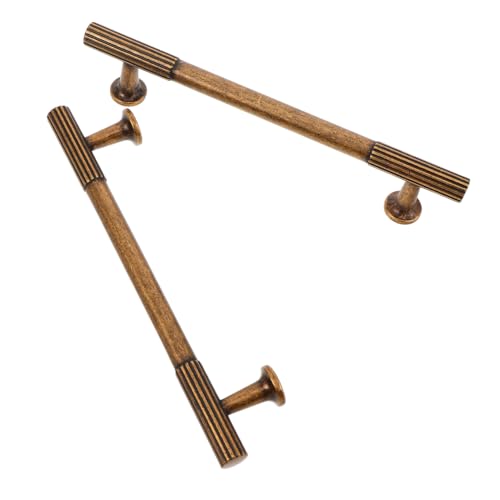 Angoily 2 Sätze Vintage Cabinet Handles aus Zinklegierung Retro Möbelgriffe für Schrank Kommode Kleiderschrank Robust Vielseitig Einsetzbar Einfache Montage Klassischer Amerikanischer Stil von Angoily
