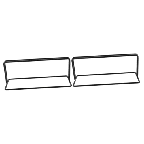 Angoily 2 Stck. Aluminium Trennwand Clip für Schreibtisch Stabiler Desktop Bildschirm Halter für Büro Beweglicher Baffle Clip zur Verbesserung Privatsphäre und Ordnung Am Arbeitsplatz von Angoily