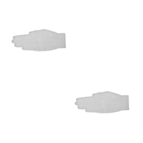 Angoily 2 Stck. Kristallkleberablettungsform Aufbewahrungsform Gussform für Teller Handform Untersetzerform Handlesen-Designform Untersetzer machen Gießform Schalenformen Kieselgel Weiß Angoily 2 Stck. Kristallkleberablettungsform Aufbewahrungsform Gussform für Teller Handform Untersetzerform Handlesen-Designform Untersetzer machen Gießform Schalenformen Kieselgel Weiß von Angoily