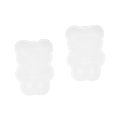Angoily 2 Stck. Silikonform für Diy Große Nasenbären Ornamente Wiederverwendbare Epoxidharz Mould für Handgemachte Schmuckstücke Einfach zu Reinigen Verwenden für Bastelprojekte von Angoily