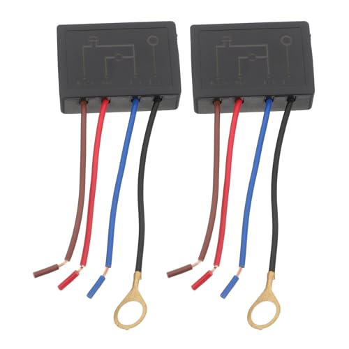 Angoily 2stücke Touch Licht Dimmer Schalter Für Tischlampen Einfacher Sensor Steuermodul Mit Vierstufiger Dimmung Langlebiges Material Zum Austausch Defekter Schalter von Angoily
