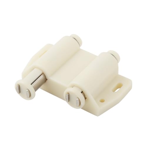 Angoily 2 Stück Abs magnetverschluss für Schranktüren Beige Starker Magnetischer Türstopper Berührungsempfindlich ohne Schrauben Langlebiger Schranktür magnethalter für Zuhause und Büro von Angoily