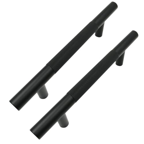 Angoily 2 Stück Aluminiumlegierung Möbelgriff Schwarz Lochabstand Moderner Schrankgriff für Kleiderschrank Kommode Einfach zu Montieren Angoily 2 Stück Aluminiumlegierung Möbelgriff Schwarz Lochabstand Moderner Schrankgriff für Kleiderschrank Kommode Einfach zu Montieren von Angoily