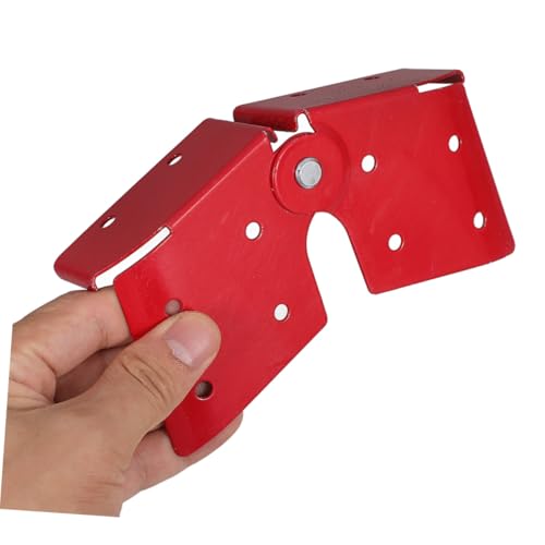 Angoily 2 Stück Aluminiumlegierung Verstärktes Treppenscharniere Faltbar für Klappleiter und Dachbodenleiter Langlebig Kompakt Tragbar Stabil für Haus und Technikgebrauch von Angoily