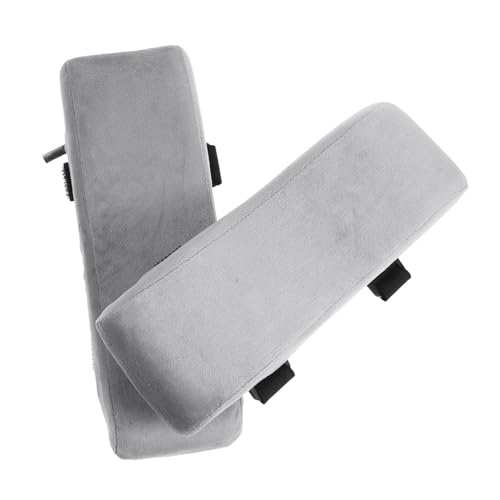 Angoily 2 Stück Armlehnenpolster Ergonomische Ellenbogenstützkissen für Bürostühle und Gaming Stühle Hochwertige Polster zur Druckentlastung für Komfortables Arbeiten Angoily 2 Stück Armlehnenpolster Ergonomische Ellenbogenstützkissen für Bürostühle und Gaming Stühle Hochwertige Polster zur Druckentlastung für Komfortables Arbeiten von Angoily