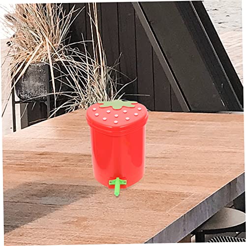 Angoily 2 Stück Büro-Mülleimer tischabfalleimer mini trash can Desktop Abfallbehälter Bürodekor Mülltonne Altpapier klein Desktop-Mülleimer in Cartoon-Form praktischer Desktop-Mülleimer pp von Angoily