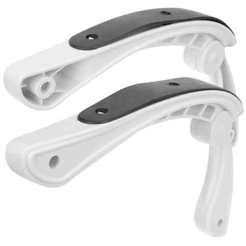 Angoily 2 Stück Bürostuhl Zubehör Verstellbar Weiß Miller Arbeitsarme Drehgelenk Für Gepolsterte Stühle Ergonomisches Bürostuhl Armkissen Stuhl Armlehnenpolster Armlehnen Ersatz Angoily 2 Stück Bürostuhl Zubehör Verstellbar Weiß Miller Arbeitsarme Drehgelenk Für Gepolsterte Stühle Ergonomisches Bürostuhl Armkissen Stuhl Armlehnenpolster Armlehnen Ersatz von Angoily