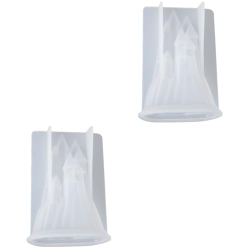 Angoily 2 Stück Castle Silikonform Diy Gießform für Harz Kristall Epoxidharz Form für Schmuckherstellung Weiche Langlebige und Leicht zu Reinigende Silikonform für Kreative Bastelprojekte Angoily 2 Stück Castle Silikonform Diy Gießform für Harz Kristall Epoxidharz Form für Schmuckherstellung Weiche Langlebige und Leicht zu Reinigende Silikonform für Kreative Bastelprojekte von Angoily