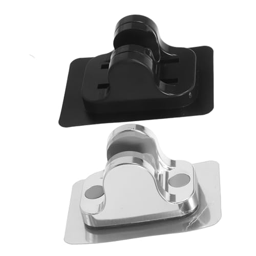 Angoily 2 Stück Duschkopfhalterung ohne Bohren mit Starker Klebefläche Verstellbare Wandhalterung für Handbrause Material Stabile Halterung Badezimmer Zubehör Schwarz Silber Angoily 2 Stück Duschkopfhalterung ohne Bohren mit Starker Klebefläche Verstellbare Wandhalterung für Handbrause Material Stabile Halterung Badezimmer Zubehör Schwarz Silber von Angoily