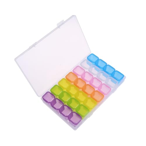 Angoily 2stücke Aufbewahrungsbox Mit Fächern Zerlegbarer Transparenter Aufbewahrungsbehälter Aus Kunststoff Für Schmuck Medikamente DIY Organisation Angoily 2stücke Aufbewahrungsbox Mit Fächern Zerlegbarer Transparenter Aufbewahrungsbehälter Aus Kunststoff Für Schmuck Medikamente DIY Organisation von Angoily