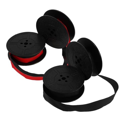 Angoily 2 Stück Farbbandtinte für Schreibmaschinen Bild alte Schreibmaschine Verbrauchsmaterial kleine Schreibmaschine Clown-Accessoires für Frauen Schreibmaschinenfarbband Tomlinson Nylon von Angoily