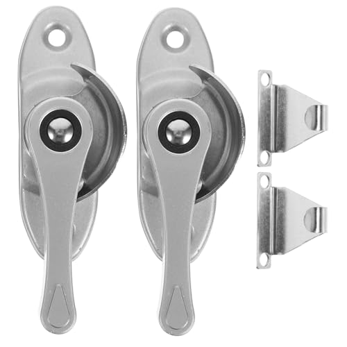 Angoily 2 Stück Fensterschloss Robustem Fenstersicherung mit Einfachem Montage Langlebig und Flexibel als Ersatzlatch für Kipp Schiebefenster Erhöht und Privatsphäre Angoily 2 Stück Fensterschloss Robustem Fenstersicherung mit Einfachem Montage Langlebig und Flexibel als Ersatzlatch für Kipp Schiebefenster Erhöht und Privatsphäre von Angoily