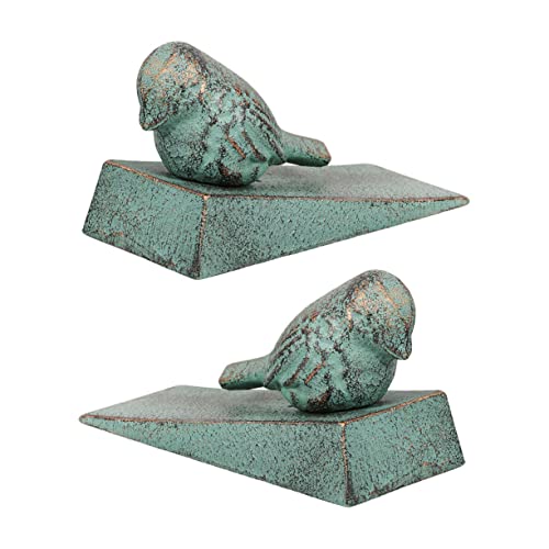 Angoily 2 Stück Gusseisen Türstopper mit Dekorativem Vogel Design Strapazierfähiger und Kratzfester Türkeil für Wohnzimmer Schlafzimmer und Badezimmer für Rustikale Wohnstile Angoily 2 Stück Gusseisen Türstopper mit Dekorativem Vogel Design Strapazierfähiger und Kratzfester Türkeil für Wohnzimmer Schlafzimmer und Badezimmer für Rustikale Wohnstile von Angoily