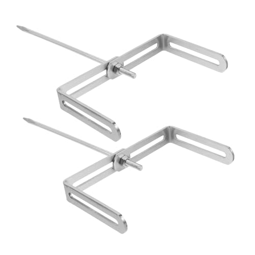 Angoily 2 Stück Heavy Duty Verstellbare Fallrohrhalter aus Robustem Eisen Wetterfest und Windbeständig für Private und Gewerbliche Entwässerungssysteme Stabiler Rohrhalter Verhindert Angoily 2 Stück Heavy Duty Verstellbare Fallrohrhalter aus Robustem Eisen Wetterfest und Windbeständig für Private und Gewerbliche Entwässerungssysteme Stabiler Rohrhalter Verhindert von Angoily