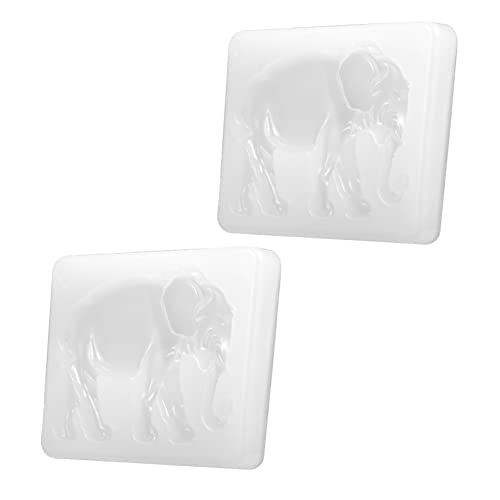 Angoily 2 Stück Kristall-Epoxy-Form werkzeug Formen selber machen Kieselgel Weiß Angoily 2 Stück Kristall-Epoxy-Form werkzeug Formen selber machen Kieselgel Weiß von Angoily