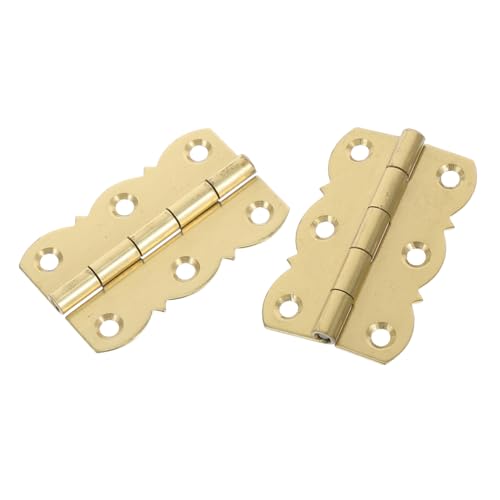 Angoily 2 Stück Kupfer Klavierband Scharnier Kleine Metallscharniere ohne Schrauben für Möbel Schmuckkästen Notenständer Ersatzteile Angoily 2 Stück Kupfer Klavierband Scharnier Kleine Metallscharniere ohne Schrauben für Möbel Schmuckkästen Notenständer Ersatzteile von Angoily