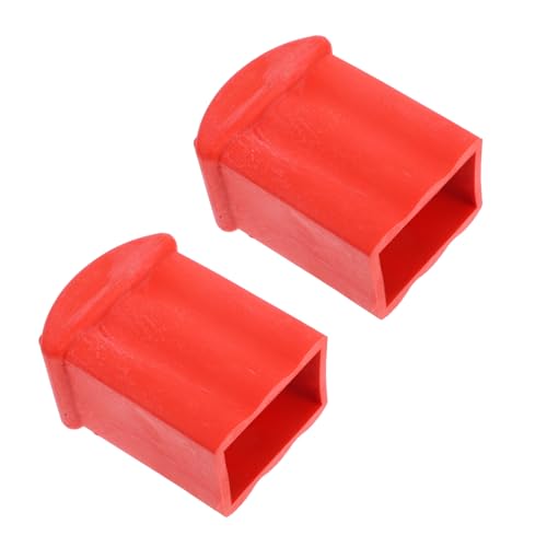 Angoily 2 Stück Leiter Gummifüße Rutschfest Leiterfußkappen Robust Verschleißfest Elektrisch Isolierend für Stehleitern Engineering Leitern Ersatz Leiterfüße Schutzkappen Rot Angoily 2 Stück Leiter Gummifüße Rutschfest Leiterfußkappen Robust Verschleißfest Elektrisch Isolierend für Stehleitern Engineering Leitern Ersatz Leiterfüße Schutzkappen Rot von Angoily