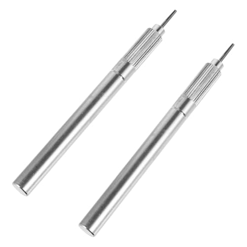 Angoily 2 Stück Lockenstab bastelzeug handwerkskunst bastelmaterial Papierquilling Stift für Herstellung Werkzeug DIY Craft Tool Quilling Stift aus Papier selber Machen Aluminium Silver von Angoily