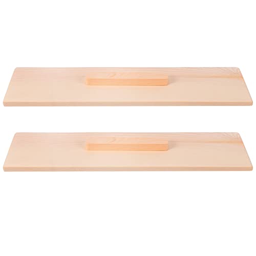Angoily 2 Stück Massives Holzdeckel Laib-Seifenform Toastformdeckel zur Seifenherstellung handgefertigte Seifenformbezüge werkzeug Deckel für Seifenform Form aus Epoxidharz Toaster hölzern von Angoily