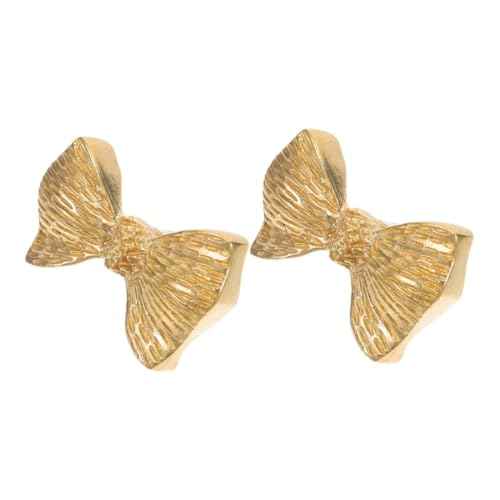 Angoily 2 Stück Messing Bow Cabinet Knobs Elegante Antike Schrankgriffe mit Schleifenform Komfortabler Griff Vielseitig für Schubladen Möbel Küchenschränke und Kleiderschränke Inklusive Angoily 2 Stück Messing Bow Cabinet Knobs Elegante Antike Schrankgriffe mit Schleifenform Komfortabler Griff Vielseitig für Schubladen Möbel Küchenschränke und Kleiderschränke Inklusive von Angoily