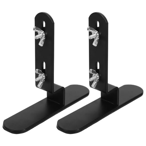 Angoily 2 Stück Metall Pegboard Halterung Tischklemme Pegboard Befestigung Halter Organizer für Desktop Arbeitsplatz Schwarz Vielseitig Nutzbar als Regal Werkzeughalter Platzsparend für von Angoily