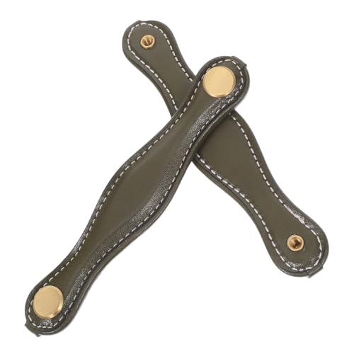 Angoily 2 Stück Minimalistische Schubladenpulls Ersatzteile für Schränke Küchenschränke und Vintage Möbel Olivegrün von Angoily