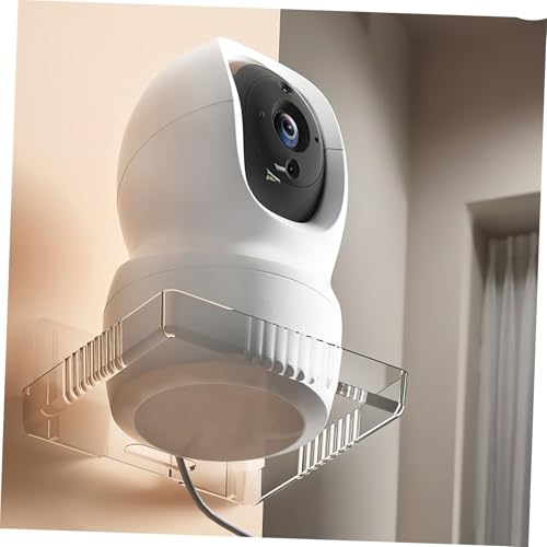 Angoily 2 Stück Monitor Halterung Kleines Wandregal Transparent Ohne Bohren Stabile Wandhalterung Für Kamera Router Schlafzimmer Wohnzimmer Büro Angoily 2 Stück Monitor Halterung Kleines Wandregal Transparent Ohne Bohren Stabile Wandhalterung Für Kamera Router Schlafzimmer Wohnzimmer Büro von Angoily