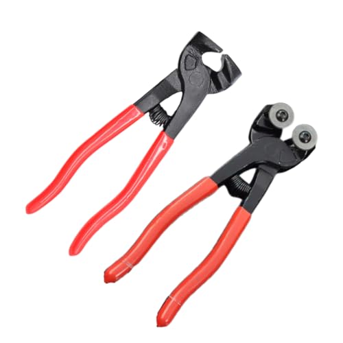 Angoily 2 Stück Mosaikschneider Teiliges Kohlenstoffstahl für Fliesenbearbeitung Manuelle mit Flachen Zangen für Heimdekoration DIY Werkzeug Mosaikfliesen Angoily 2 Stück Mosaikschneider Teiliges Kohlenstoffstahl für Fliesenbearbeitung Manuelle mit Flachen Zangen für Heimdekoration DIY Werkzeug Mosaikfliesen von Angoily