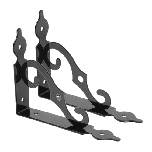 Angoily 2pcs Heavy-duty Metall Dekorative -montiert für Schwimmende Regale Unsichtbare Montage & Angoily 2pcs Heavy-duty Metall Dekorative -montiert für Schwimmende Regale Unsichtbare Montage & von Angoily