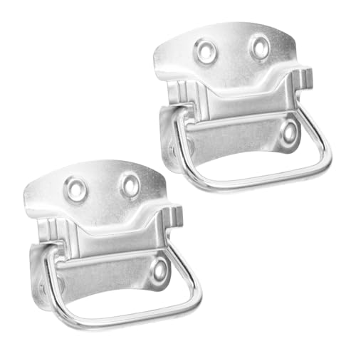 Angoily 2 Stück Robuster Eisengriff Ringgriff für Werkzeugkiste und Mülleimer Ergonomischer Halt Polierte Oberfläche Vielseitig Einsetzbar Kompakt und Langlebig Angoily 2 Stück Robuster Eisengriff Ringgriff für Werkzeugkiste und Mülleimer Ergonomischer Halt Polierte Oberfläche Vielseitig Einsetzbar Kompakt und Langlebig von Angoily